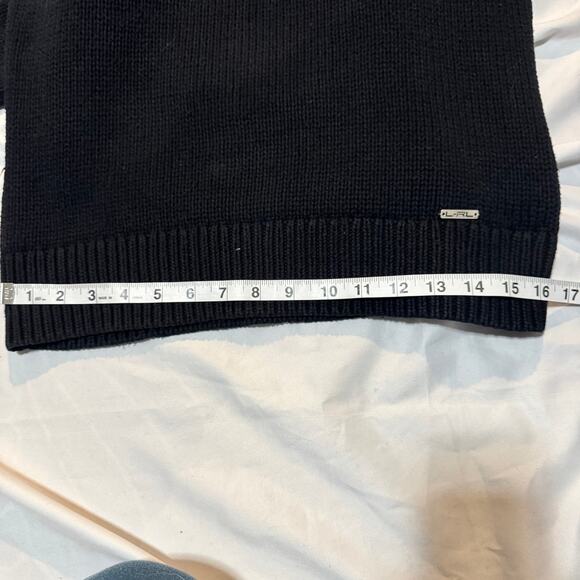 Lauren Ralph Lauren Heavy Knit Black Sweater - Picture 11 of 12